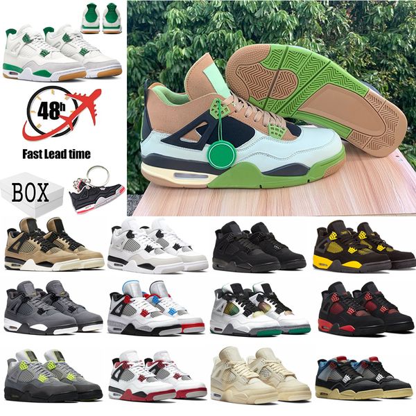 with box men women basketball shoes jumpman 4 4s sneaker grogu military frozen moments red thunder sail white oreo pure money dark mocha uni
with box men women basketball shoes jumpman 4 4s sneaker grogu military frozen moments red thunder sail white oreo pure money dark mocha uni