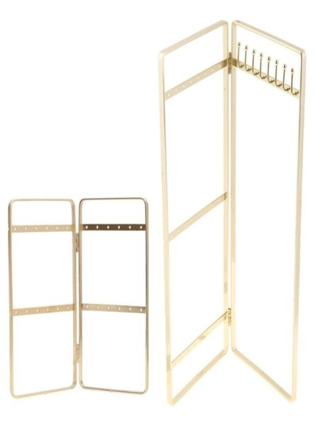 2panel jewelry organizer metal holder foldable hanger portable display rack for earrings necklaces 2111056841260, Black
2panel jewelry organizer metal holder foldable hanger portable display rack for earrings necklaces 2111056841260, Black