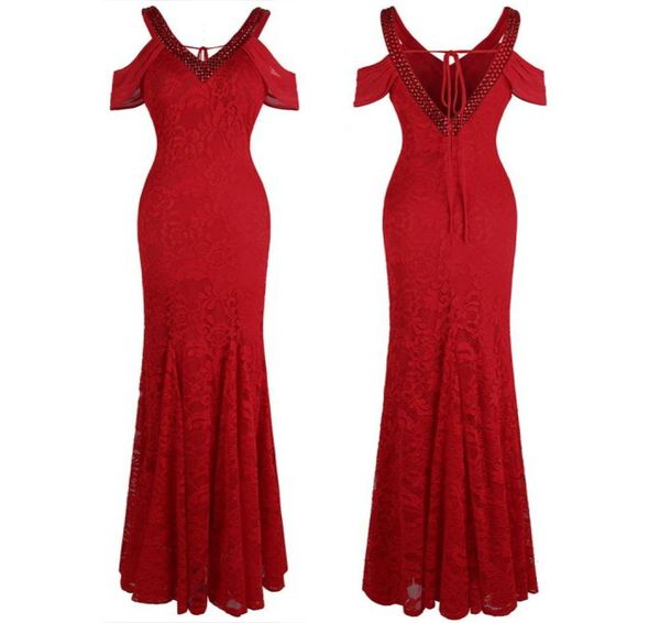 angelfashions women039s off shoulder v neck lace evening dresses long party gown prom dress keyhole red 4778276164, Black
angelfashions women039s off shoulder v neck lace evening dresses long party gown prom dress keyhole red 4778276164, Black