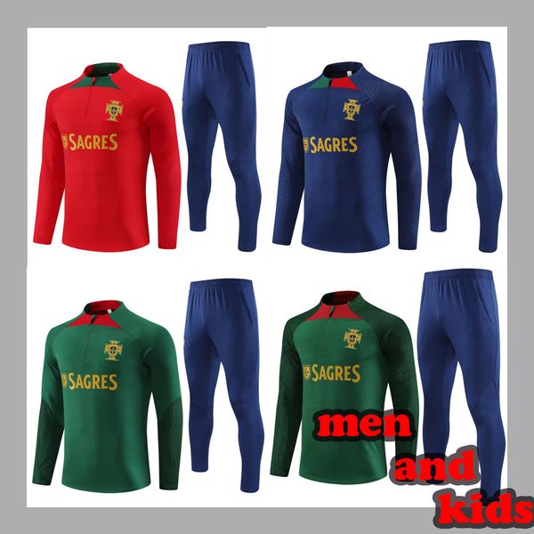 22 23 24 portugal joao felix soccer jerseys training suit ruben neves bruno ronaldo fernandes portugieser portugal tracksuit men kit sets, Black
22 23 24 portugal joao felix soccer jerseys training suit ruben neves bruno ronaldo fernandes portugieser portugal tracksuit men kit sets, Black