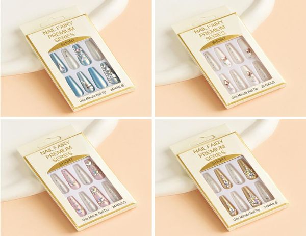 false nails 24pcs long ballet with jelly glue marble smudge rhinestone design fake nail art wearable press on tips9699937, Red;gold
false nails 24pcs long ballet with jelly glue marble smudge rhinestone design fake nail art wearable press on tips9699937, Red;gold