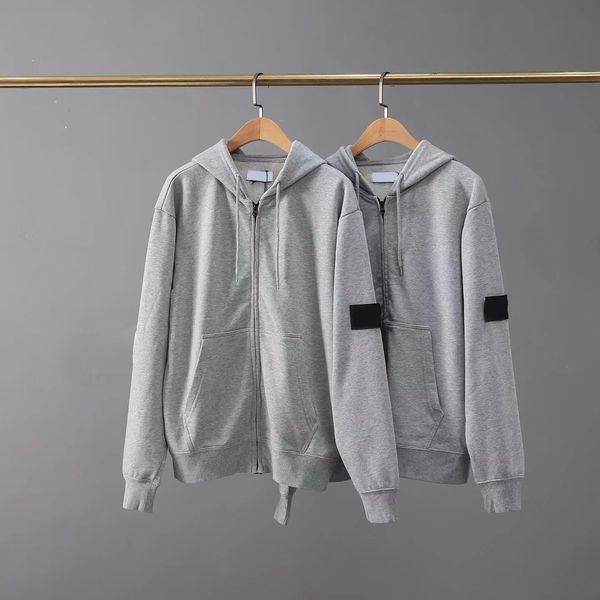 23ss men sweatshirt designer hoodie fashion stone street coat shirt breathable portable ykk zipper access control metallic 380g cotton large, Black
23ss men sweatshirt designer hoodie fashion stone street coat shirt breathable portable ykk zipper access control metallic 380g cotton large, Black