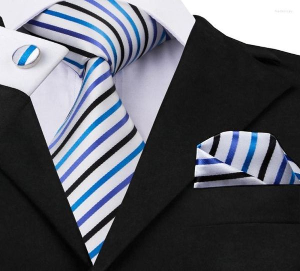 bow ties sn290 white black dodgerblue striped tie hanky cufflinks sets men039s 100 silk for men formal wedding party groom fr8561916, Black;gray
bow ties sn290 white black dodgerblue striped tie hanky cufflinks sets men039s 100 silk for men formal wedding party groom fr8561916, Black;gray