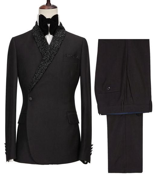2 piece royal men suits sequins lapel formal wedding tuxedo one button pant suit male fashion costume8104170, Black;gray
2 piece royal men suits sequins lapel formal wedding tuxedo one button pant suit male fashion costume8104170, Black;gray