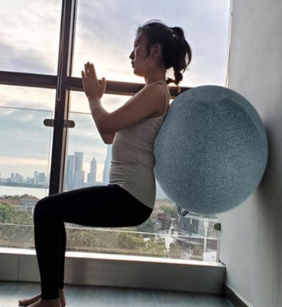 65cm exercise ball cover for yoga pilates gym ball sitting ball chair5202768