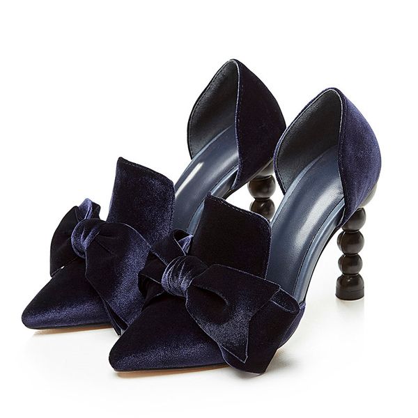 sandals phoentin navy blue brand designer high heels women's pointed toe velvet bow 9 cm stiletto party shoes pumps size 3443 ft1009 23, Black
sandals phoentin navy blue brand designer high heels women's pointed toe velvet bow 9 cm stiletto party shoes pumps size 3443 ft1009 23, Black