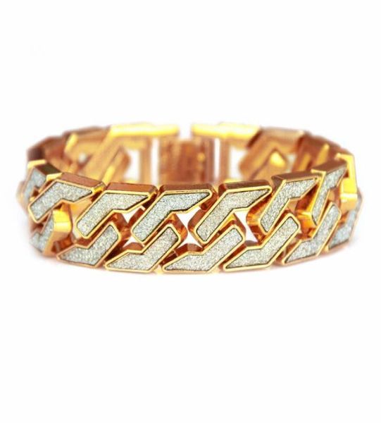 17mm 18k gold silver full zircon men039s bracelet hiphop rap dj jewelry bracelet fashion accessories whole5896453, Black
17mm 18k gold silver full zircon men039s bracelet hiphop rap dj jewelry bracelet fashion accessories whole5896453, Black