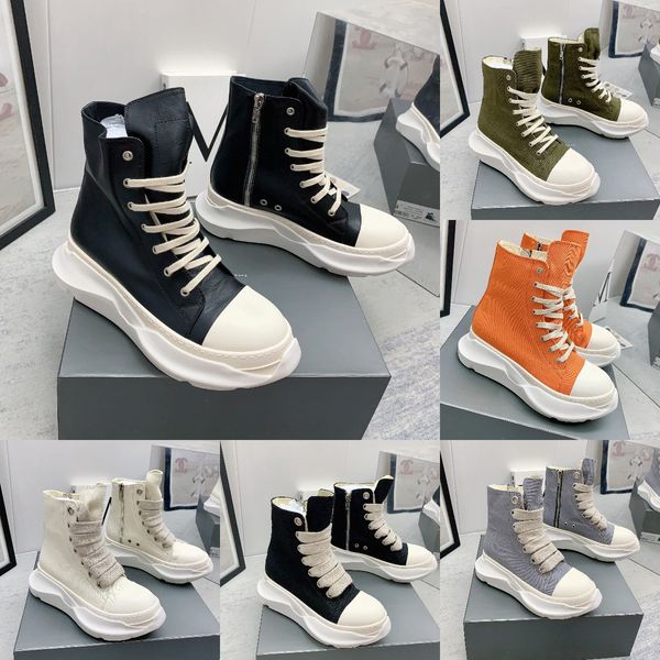 canvas sneaker high-boots designer casual shoes -quality luxury nappa suede leather lace-up platform sport shoes, Black
canvas sneaker high-boots designer casual shoes -quality luxury nappa suede leather lace-up platform sport shoes, Black