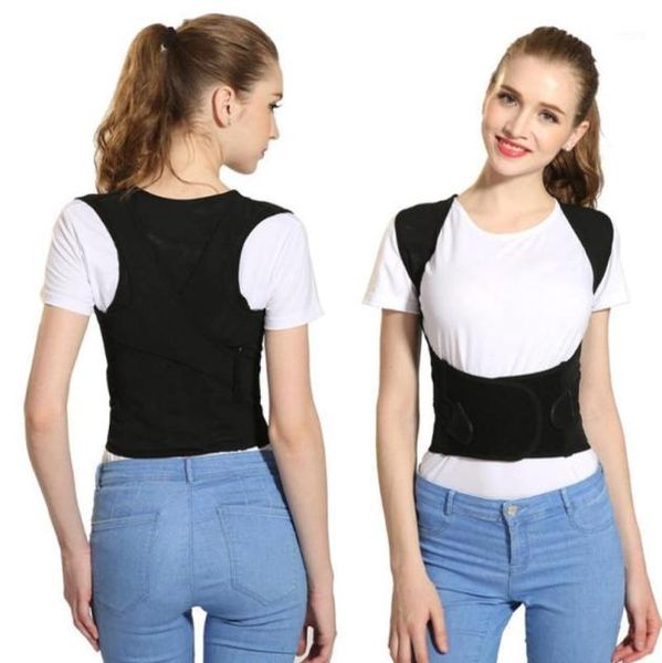 waist support shoulder posture belt corrector spine adjustable back brace correction humpback for adult19381758, Black;gray
waist support shoulder posture belt corrector spine adjustable back brace correction humpback for adult19381758, Black;gray