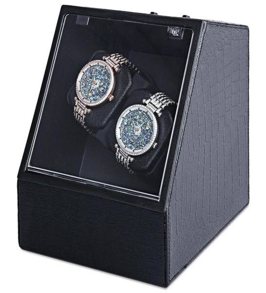 wholeautomatic watch winder auto silent watch winder irregular shape transparent cover wristwatch box with us plug2896588, Black
wholeautomatic watch winder auto silent watch winder irregular shape transparent cover wristwatch box with us plug2896588, Black