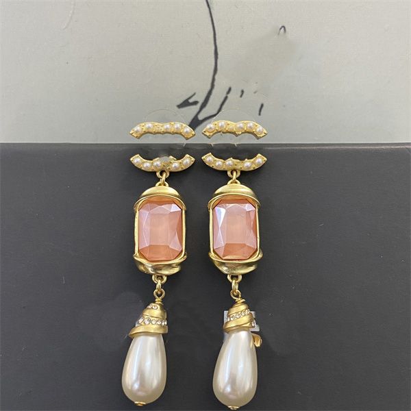 2023 ccity stud earrings pearl diamond drop gold earring designer for woman fashion brand not fade silver wedding women earings 606, Golden;silver
2023 ccity stud earrings pearl diamond drop gold earring designer for woman fashion brand not fade silver wedding women earings 606, Golden;silver