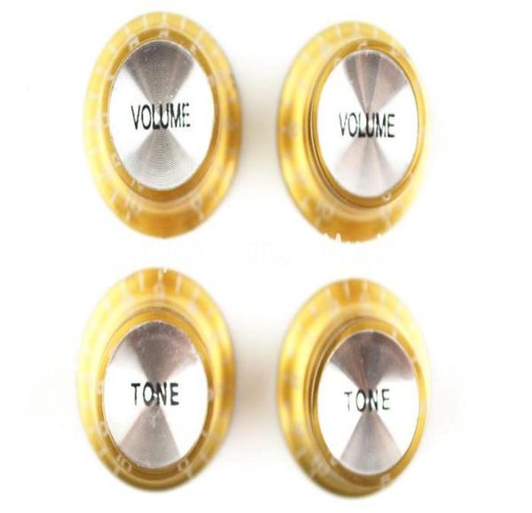 1 set of 4pcs gold silver reflector volume tone electric guitar knobs for lp sg style electric guitar wholes8957657
1 set of 4pcs gold silver reflector volume tone electric guitar knobs for lp sg style electric guitar wholes8957657