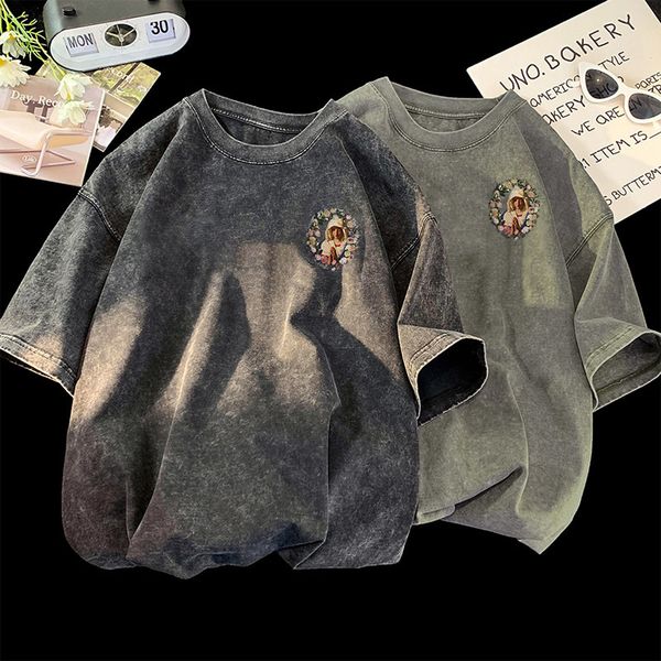 men s t shirts of gothic cotton t shirt madonna portrait print t shirt washed vintage tshirt fashion male long sleeved 230629, White;black
men s t shirts of gothic cotton t shirt madonna portrait print t shirt washed vintage tshirt fashion male long sleeved 230629, White;black