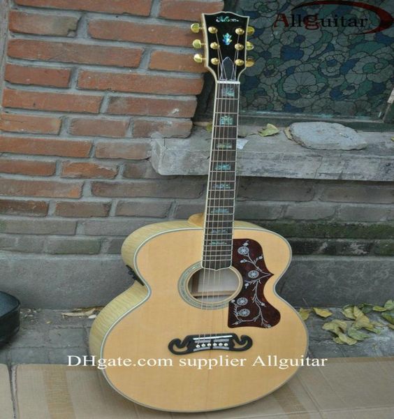 custom shop j200 natural acoustic guitar solid spruce tiger maple neck body side mic pickups china made sign acoustic electric9894976
custom shop j200 natural acoustic guitar solid spruce tiger maple neck body side mic pickups china made sign acoustic electric9894976