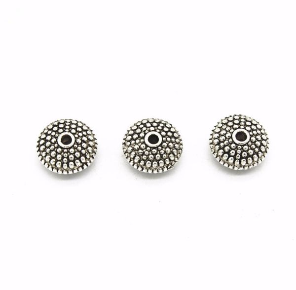 100 pcs 11mm vintage alloy tibetan silver flying saucer spacer beads diy hole beads diy jewelry accessories7336588, Black
100 pcs 11mm vintage alloy tibetan silver flying saucer spacer beads diy hole beads diy jewelry accessories7336588, Black