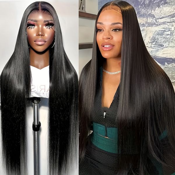 straight transparent 13x6 lace frontal human hair wigs for women brazilian lace front wig remy pre plucked closure wigs, Black;brown
straight transparent 13x6 lace frontal human hair wigs for women brazilian lace front wig remy pre plucked closure wigs, Black;brown