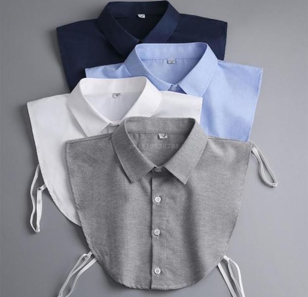 bow ties mens office formal detachable dickey blouse simple solid color button down false collar business basic layering lapel hal2202768, Black;gray
bow ties mens office formal detachable dickey blouse simple solid color button down false collar business basic layering lapel hal2202768, Black;gray