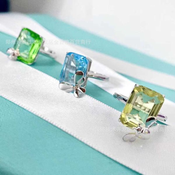 versatile tiffay love bugs series blue butterfly ring green crystal ladybug, Silver
versatile tiffay love bugs series blue butterfly ring green crystal ladybug, Silver