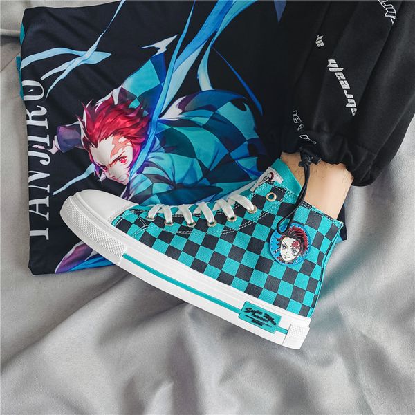 dress shoes klywoo kyoujurou high sneakers men casual shoes nezuko hip hop fashion demon slayer anime shoes men running shoes cosplay 230630, Black
dress shoes klywoo kyoujurou high sneakers men casual shoes nezuko hip hop fashion demon slayer anime shoes men running shoes cosplay 230630, Black