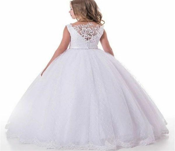 white flower girl dresses for wedding lace girls pageant gown kids first communion princess dresses4419432, White;blue
white flower girl dresses for wedding lace girls pageant gown kids first communion princess dresses4419432, White;blue