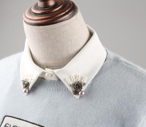 bow ties women false fake collar vintage beads detachable collars decorative half shirt blouse removable faux col female deco2780247, Black;gray
bow ties women false fake collar vintage beads detachable collars decorative half shirt blouse removable faux col female deco2780247, Black;gray