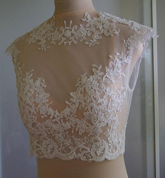 new arrival lace bridal jacket with cap sleeve crew neckline pearls bolero custom made wrap bridal accessories for wedding dress j3894357, White
new arrival lace bridal jacket with cap sleeve crew neckline pearls bolero custom made wrap bridal accessories for wedding dress j3894357, White