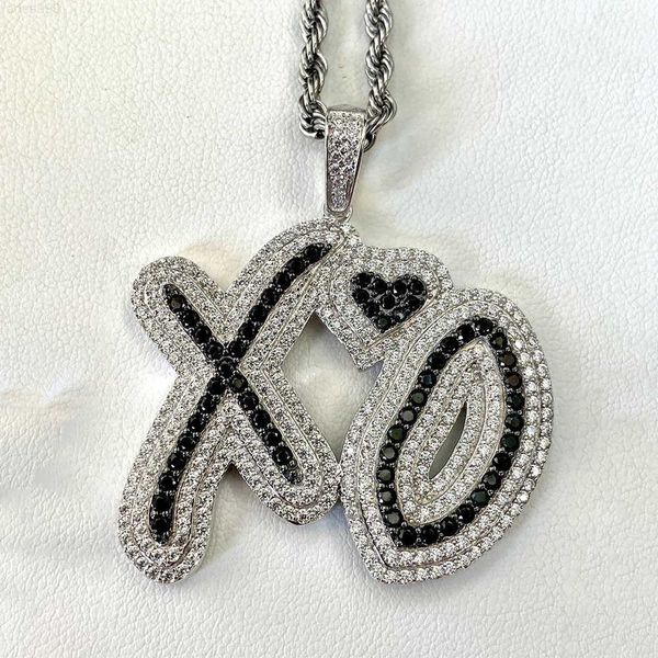 custom hip hop pendant 18k gold punk jewelry paved cz lab diamond xo heart pendant necklace, Silver
custom hip hop pendant 18k gold punk jewelry paved cz lab diamond xo heart pendant necklace, Silver