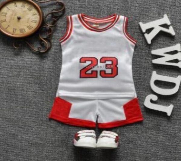 summer toddler boys girls baby kids clothes clothing sets polyester children tshirts shorts 2pc sports vest basketball cloth1812894, White
summer toddler boys girls baby kids clothes clothing sets polyester children tshirts shorts 2pc sports vest basketball cloth1812894, White