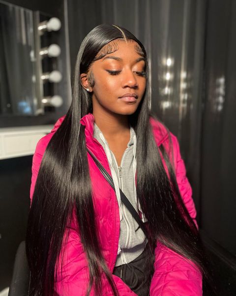 straight brazilian human hair long wigs with human hair bangs wigs for women lace wig with bangs ing, Black;brown
straight brazilian human hair long wigs with human hair bangs wigs for women lace wig with bangs ing, Black;brown