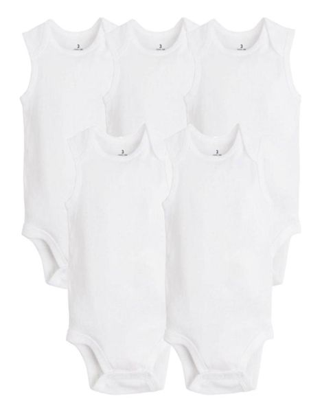 5 pcslot born baby clothing summer sleeveless baby boy girl clothes 100 cotton white kids baby bodysuits jumpsuits 2203075064539, Blue
5 pcslot born baby clothing summer sleeveless baby boy girl clothes 100 cotton white kids baby bodysuits jumpsuits 2203075064539, Blue