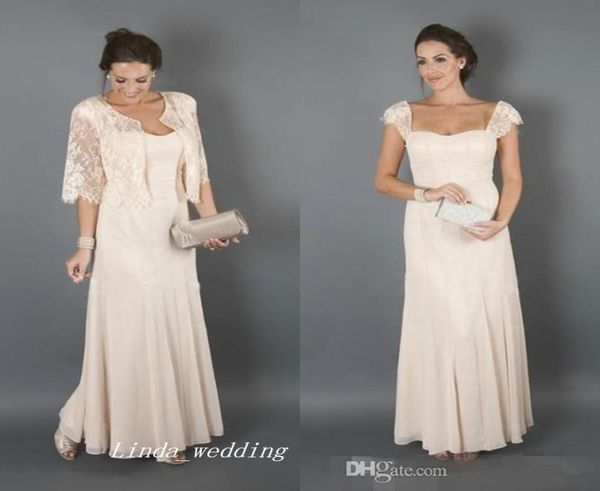 elegant champagne mother of the bride dress chiffon with jacket lace formal godmother wedding guest party gown plus size vestido d8381489, Black;red
elegant champagne mother of the bride dress chiffon with jacket lace formal godmother wedding guest party gown plus size vestido d8381489, Black;red