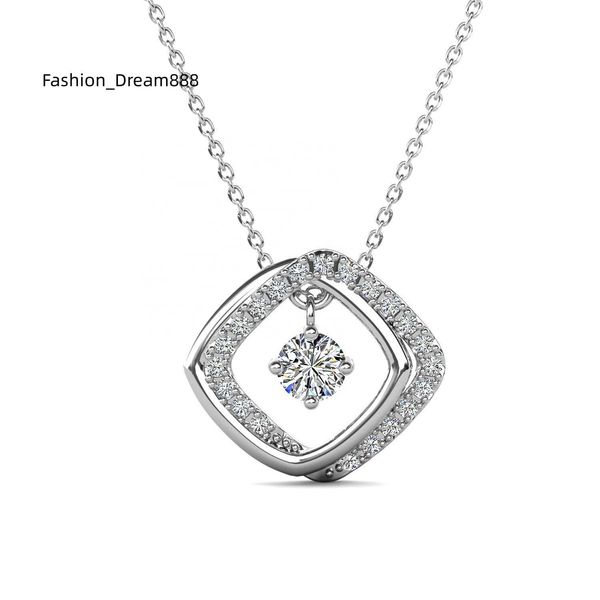 2023 new gra colored moissanite diamond 925 sterling silver square dancing pendant necklace jewelry for women destiny jewellery
2023 new gra colored moissanite diamond 925 sterling silver square dancing pendant necklace jewelry for women destiny jewellery