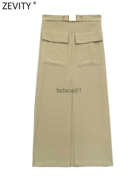 zevity new women safari style buckle sashes solid slim midi skirt faldas mujer femme chic zipper split straight vestidos qun3587 l230621, Black
zevity new women safari style buckle sashes solid slim midi skirt faldas mujer femme chic zipper split straight vestidos qun3587 l230621, Black