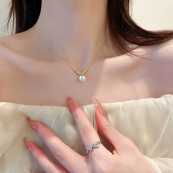 pendant necklaces elegant delicate pearl clavicle necklace ladies sweet unique design fashion girl jewelry everyday birthday party gift 2306, Silver
pendant necklaces elegant delicate pearl clavicle necklace ladies sweet unique design fashion girl jewelry everyday birthday party gift 2306, Silver