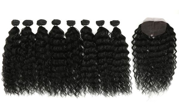 water wave hair bundles with closure synthetic hair ombre blonde silver grey hair 9pcspack 20inch fiber9945255, Black
water wave hair bundles with closure synthetic hair ombre blonde silver grey hair 9pcspack 20inch fiber9945255, Black
