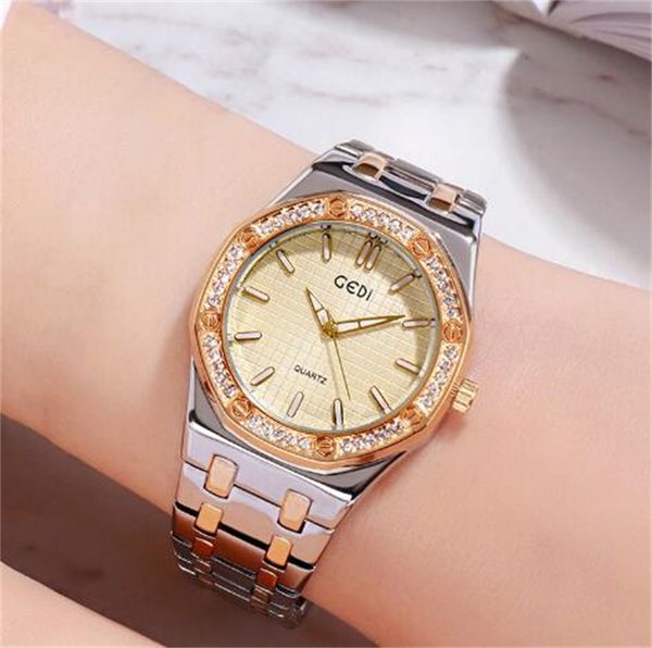2023 authentic women's watch with diamonds, simple and luxury gold, waterproof and fashionable steel band, women's watch style new, Slivery;golden
2023 authentic women's watch with diamonds, simple and luxury gold, waterproof and fashionable steel band, women's watch style new, Slivery;golden
