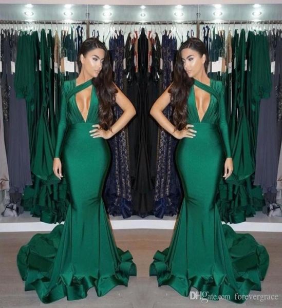 2019 one shoulder long sleeves prom dress dark green formal holidays wear graduation evening party gown custom made plus size8401892, Black
2019 one shoulder long sleeves prom dress dark green formal holidays wear graduation evening party gown custom made plus size8401892, Black