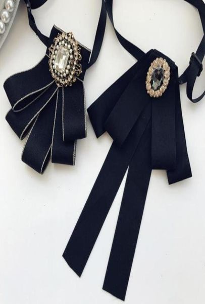 iremiel retro cloth art british style fabric neck ties crystal bow tie for womens and shirt collar accessories1388412, Black;gray
iremiel retro cloth art british style fabric neck ties crystal bow tie for womens and shirt collar accessories1388412, Black;gray