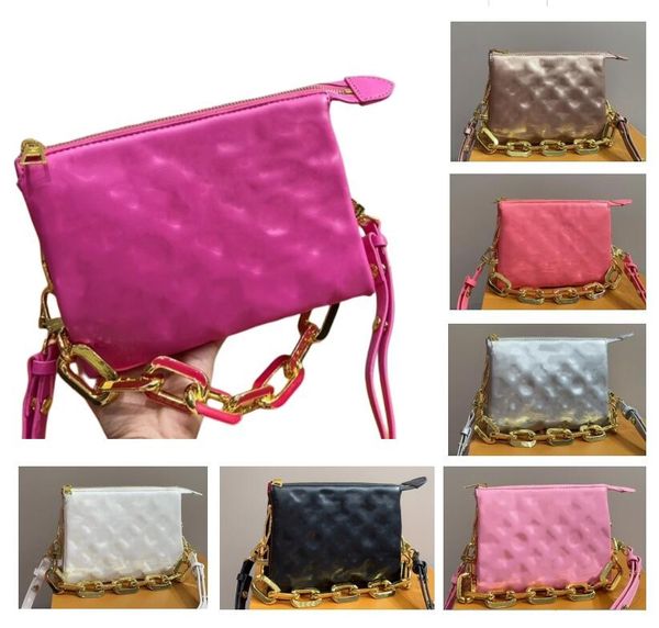coussin pm silver/black/pink/green shoulder bag monograms embossed handbag womens designer handle bag with thick gold-color chain luxurys cl
coussin pm silver/black/pink/green shoulder bag monograms embossed handbag womens designer handle bag with thick gold-color chain luxurys cl