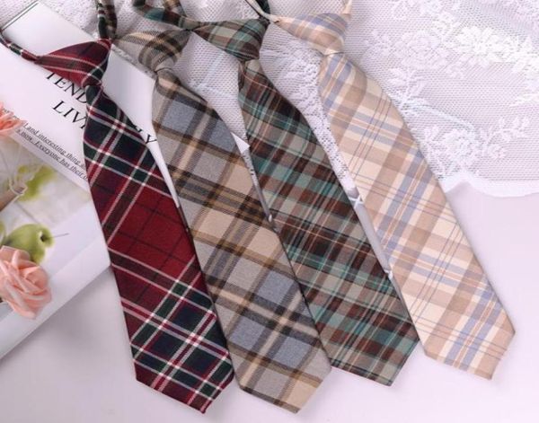 bow ties japanese style 7cm jk tie for women fashion casual formal zipper necktie ladies uniform plaid4435088, Black;gray
bow ties japanese style 7cm jk tie for women fashion casual formal zipper necktie ladies uniform plaid4435088, Black;gray