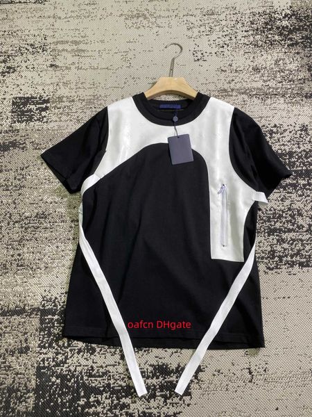 23ss designer brand polo shirt men's luxury leather vest panel short sleeve t-shirt flower embroidery print men's polo shirts, White;black
23ss designer brand polo shirt men's luxury leather vest panel short sleeve t-shirt flower embroidery print men's polo shirts, White;black