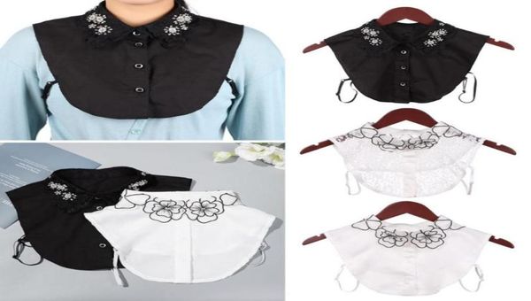bow ties cotton women vintage detachable classic lace fake collar shirt lapel blouse false8875652, Black;gray
bow ties cotton women vintage detachable classic lace fake collar shirt lapel blouse false8875652, Black;gray