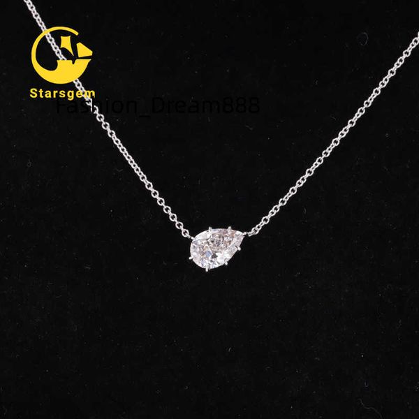 custom 14k white gold necklaces 1ct pear cut igi d color vs1 clarity lab grown diamond jewelry necklace for girl, Silver
custom 14k white gold necklaces 1ct pear cut igi d color vs1 clarity lab grown diamond jewelry necklace for girl, Silver
