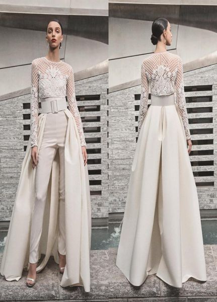 2019 beach wedding dresses women jumpsuits with detachable skirt satin sweep train sweetheart country bridal gowns with jacket lon2482795, White
2019 beach wedding dresses women jumpsuits with detachable skirt satin sweep train sweetheart country bridal gowns with jacket lon2482795, White