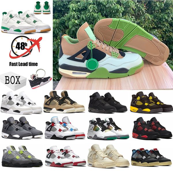 with box mens women basketball shoes jumpman 4 4s sneaker grogu military black cat fire red red thunder sail white oreo pure money dark moch
with box mens women basketball shoes jumpman 4 4s sneaker grogu military black cat fire red red thunder sail white oreo pure money dark moch