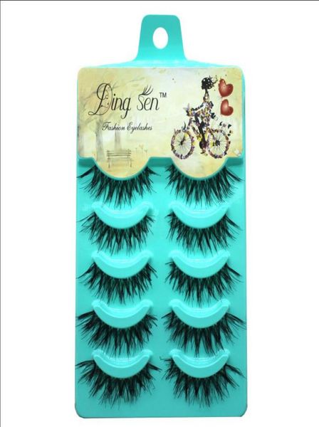 5 pairs new women lady natural soft black fake eye lashes handmade thick fake false eyelashes makeup tools7257241
5 pairs new women lady natural soft black fake eye lashes handmade thick fake false eyelashes makeup tools7257241