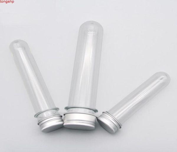 30ml 40ml 100ml 50pcs excellent plastic transparent test tubes aluminum cap empty bottles bath salt candy bottlesgood qty5041136
30ml 40ml 100ml 50pcs excellent plastic transparent test tubes aluminum cap empty bottles bath salt candy bottlesgood qty5041136