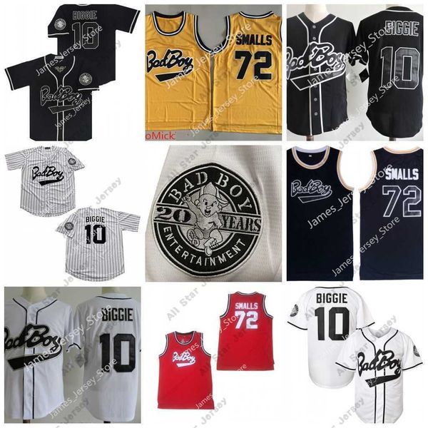 new college 2022 ncaa men's #10 biggie baseball wears bad boy 20th anniversary jersey stitched film the am, Blue;black
new college 2022 ncaa men's #10 biggie baseball wears bad boy 20th anniversary jersey stitched film the am, Blue;black