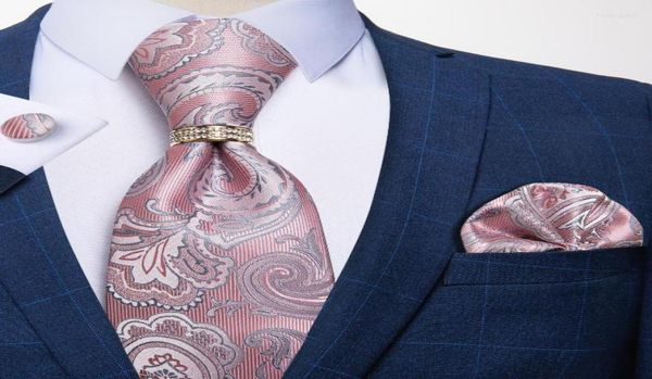 bow ties men tie pink paisley floral silk jacquard woven wedding business formal necktie handkerchief cuffinks ring set dibangu fi1395009, Black;gray
bow ties men tie pink paisley floral silk jacquard woven wedding business formal necktie handkerchief cuffinks ring set dibangu fi1395009, Black;gray
