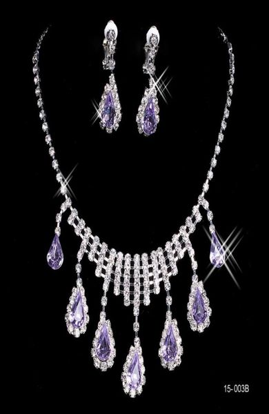charming purple wedding bridal sets accessories jewelry necklace earring set party jewelry for wedding party bride3188084, White
charming purple wedding bridal sets accessories jewelry necklace earring set party jewelry for wedding party bride3188084, White